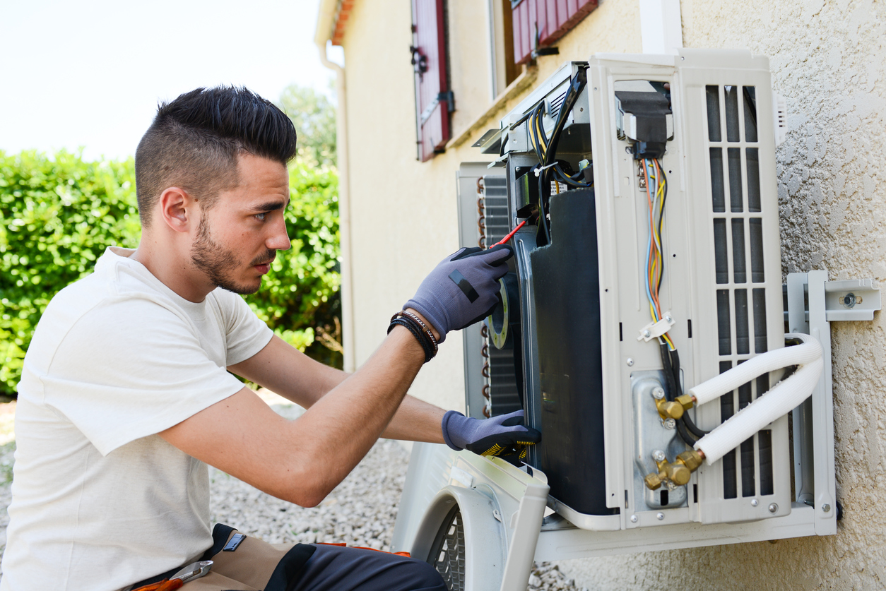 Air conditioning installation