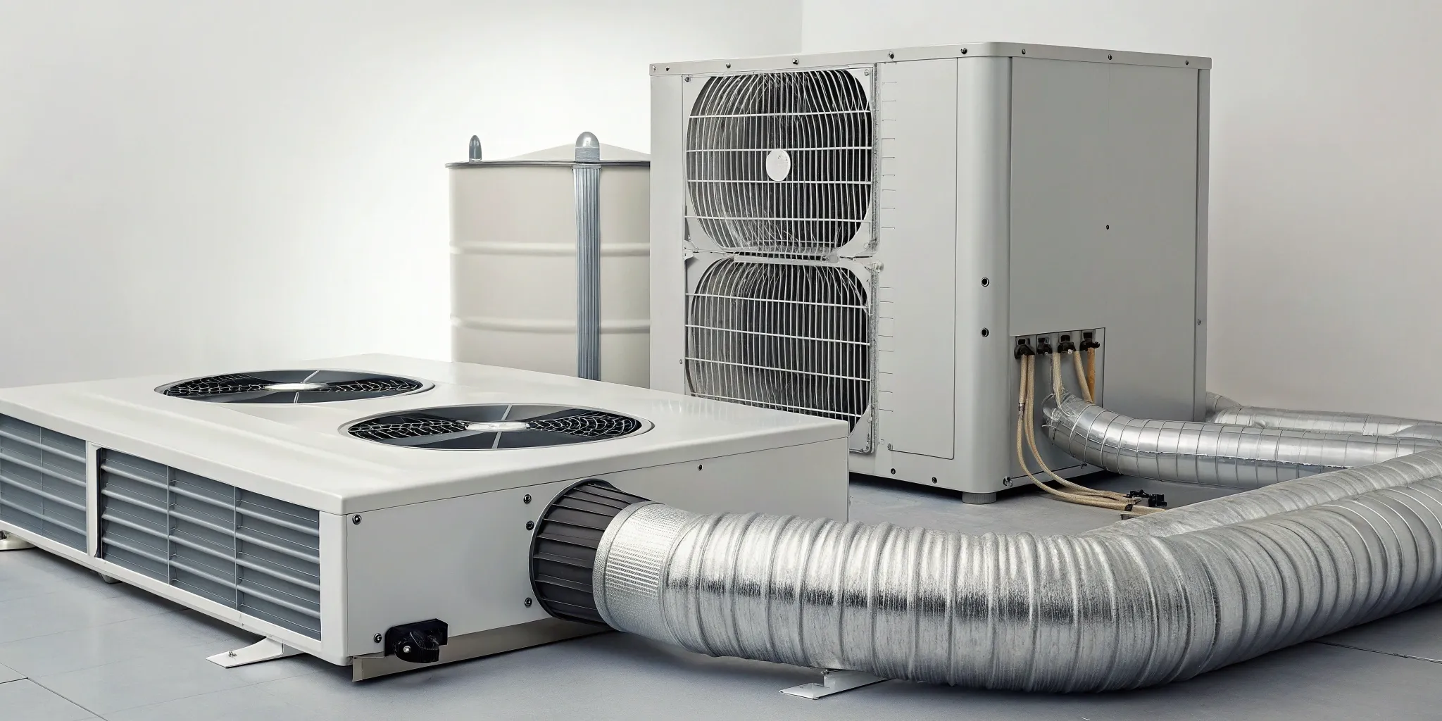 A commercial HVAC system, a choice between a full retrofit and targeted repairs.