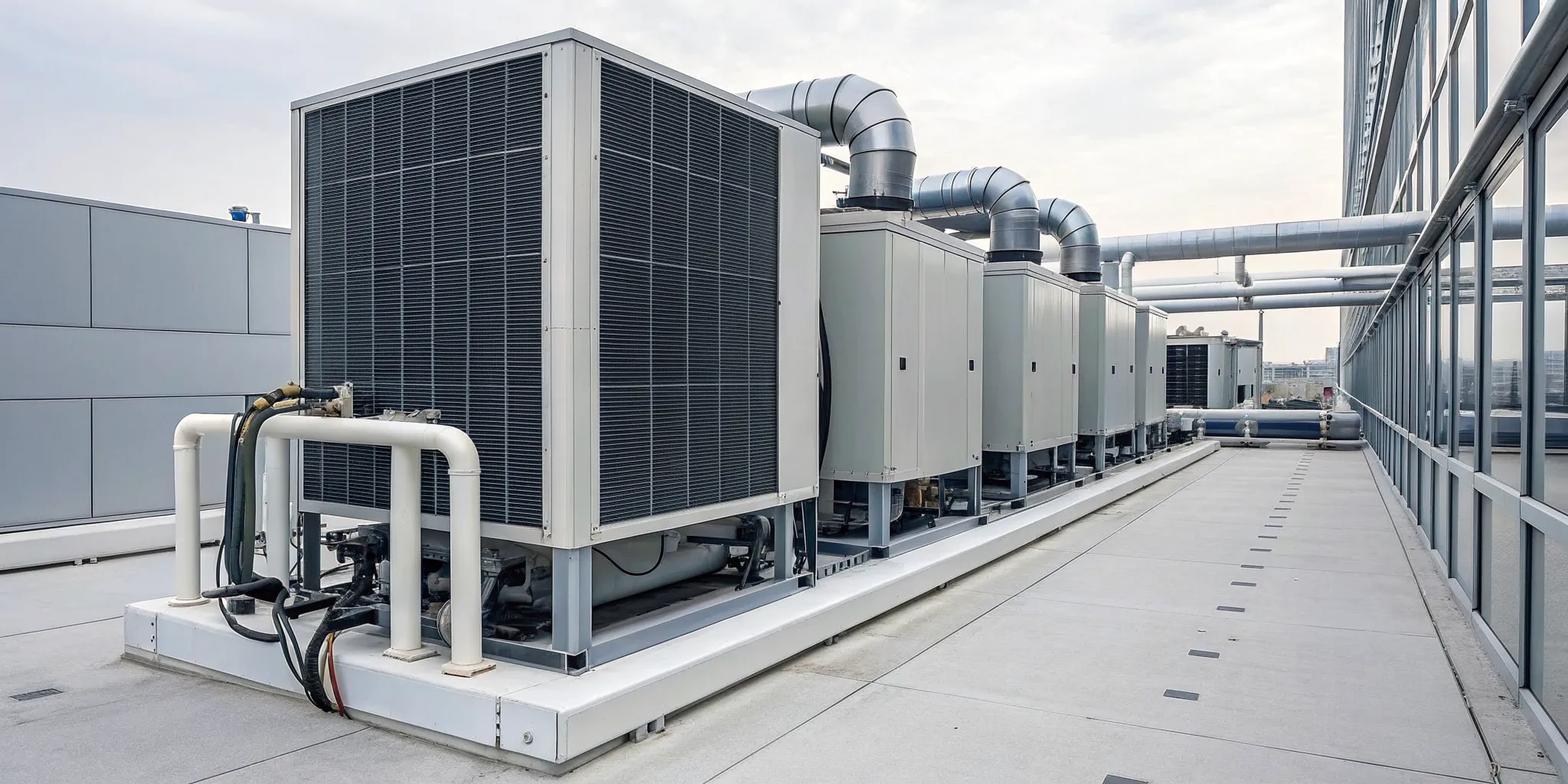 A commercial HVAC emergency for a business with rooftop units in Winston-Salem.