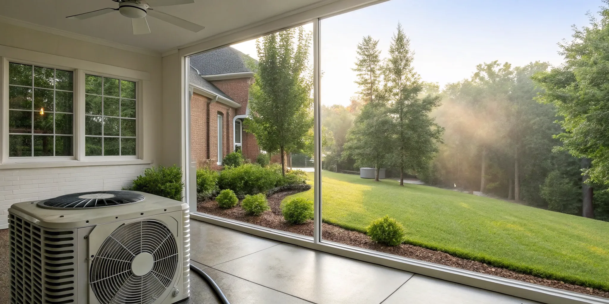 AC unit struggling with performance in high Clemmons summer humidity.