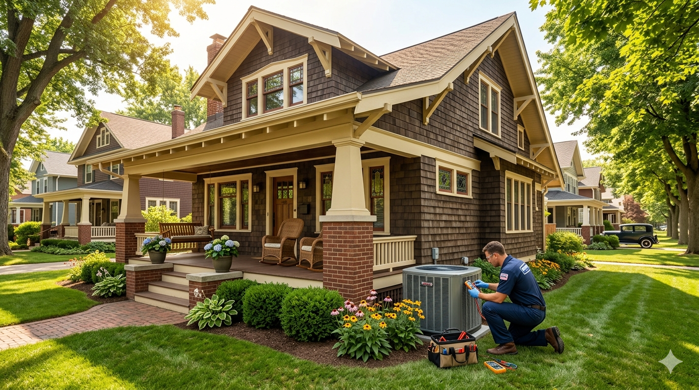 Expert Air Conditioning Repair for Historic Homes in Ardmore