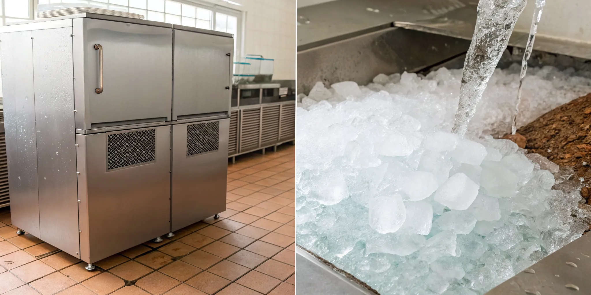 Commercial ice machine lifespan is affected by poor water quality in Kernersville.