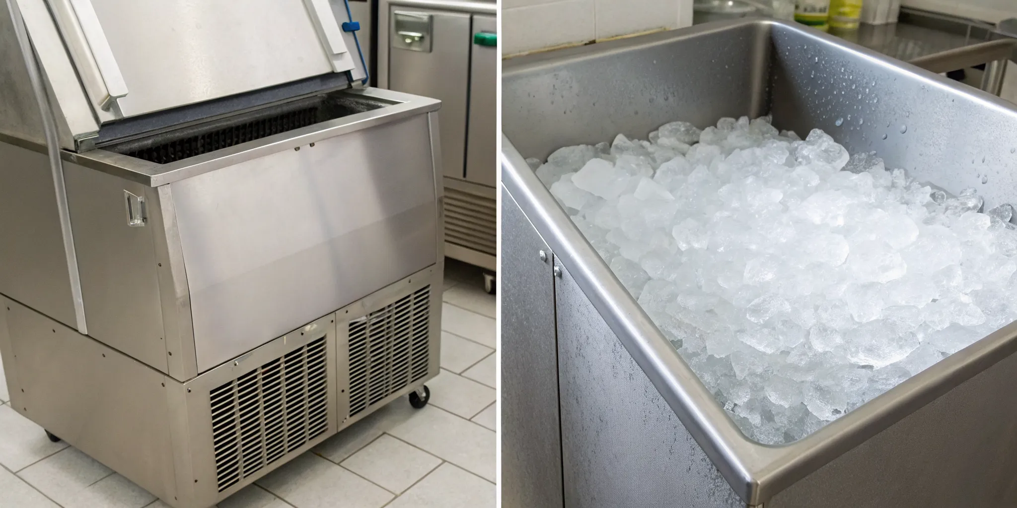 How poor water quality in Mocksville affects a commercial ice machine's lifespan.