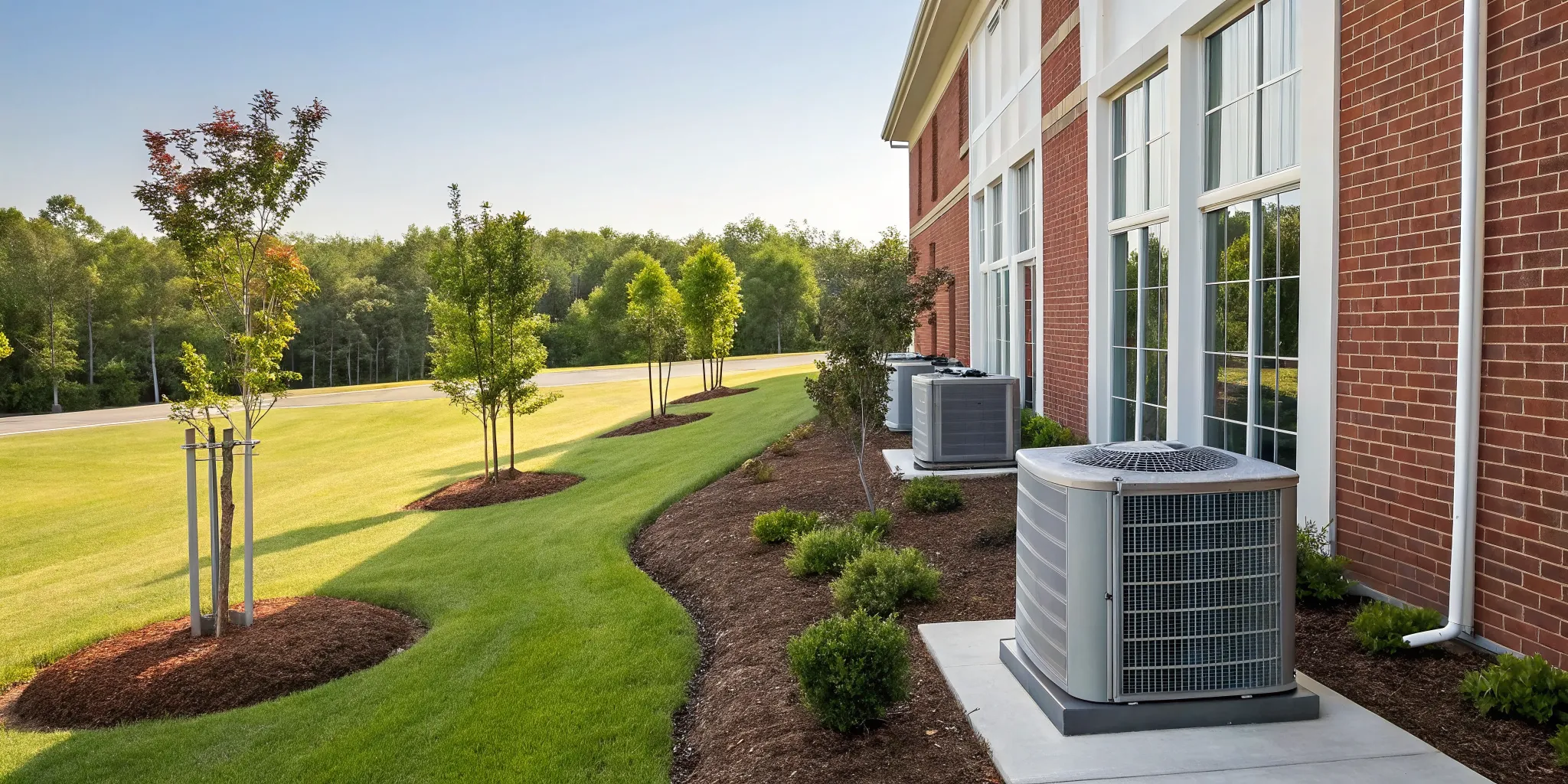 Commercial HVAC units using natural and synthetic refrigerants in Clemmons.