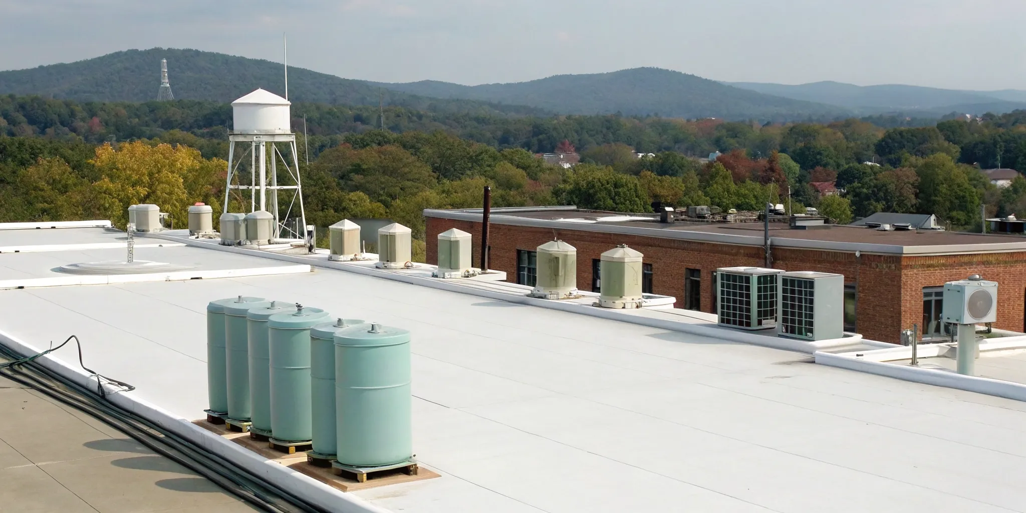 Commercial HVAC units and synthetic refrigerants in Yadkinville.