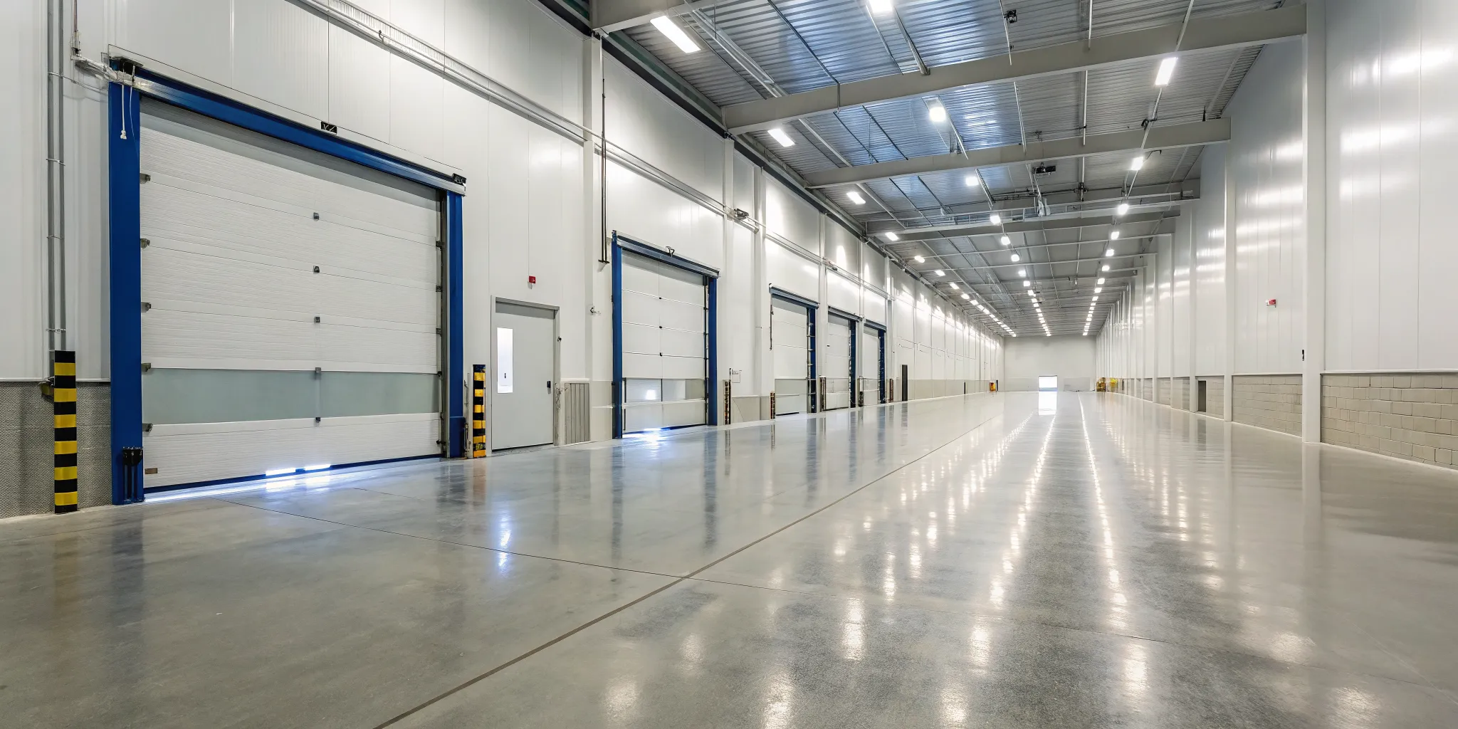 Automatic door system improving freezer efficiency for a Kernersville business.